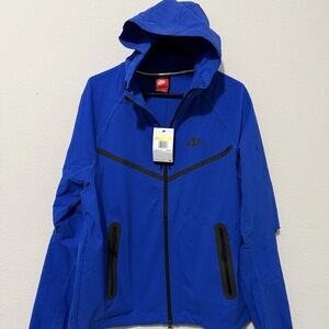 Nike Tech Woven Windrunner Tracksuit Jacket Men's S Royal Blue HM7151-480 NWT